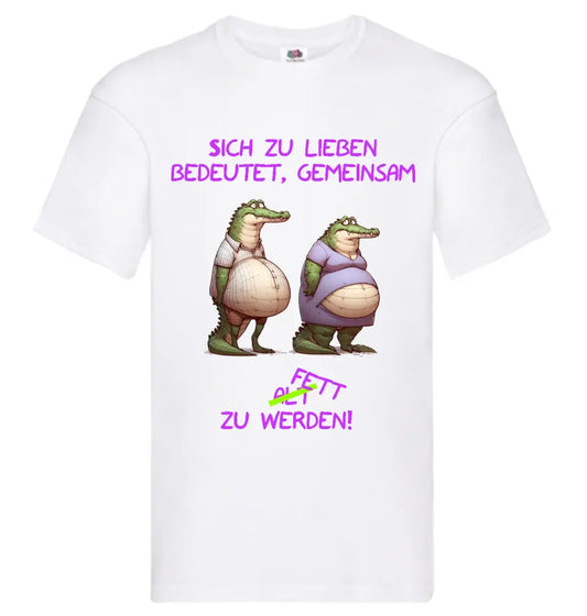 Männer Promo T Shirt * Liebe heißt  * personalisierbar