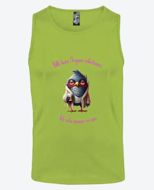 Männer Basic Tanktop * Ich sehe immer so aus * personalisierbar