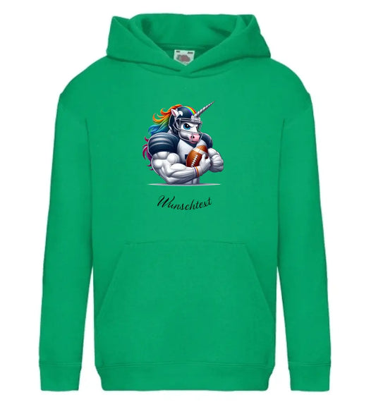 Kinder Basic Hoodie * American Football * personalisierbar