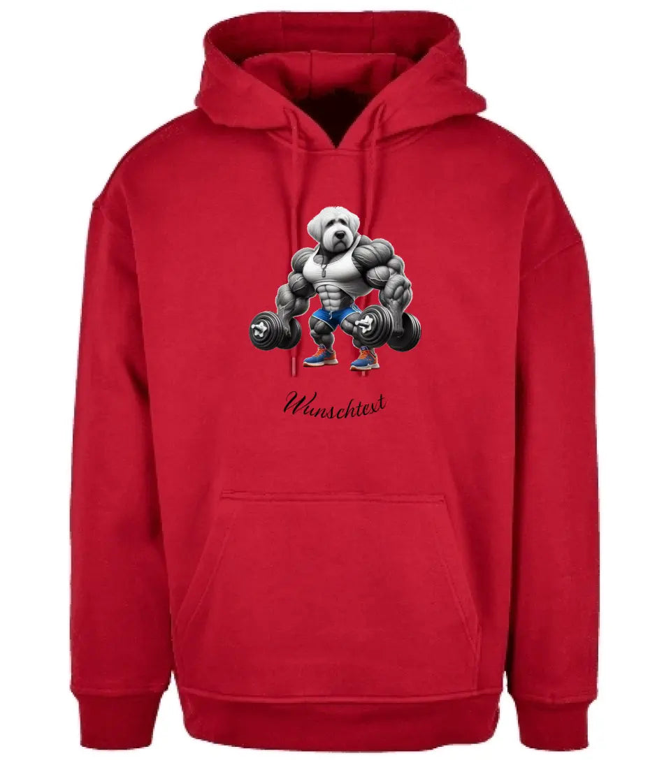 Unisex Oversize Hoodie * Bodybuilding * personalisierbar