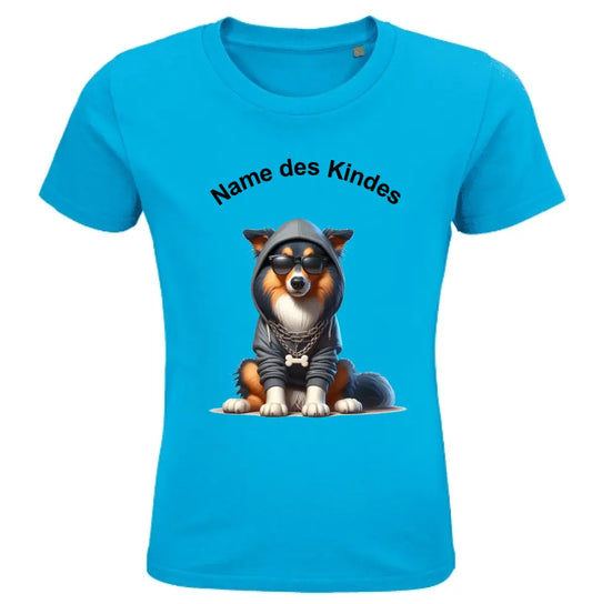 Kinder Premium Bio T Shirt * niedliche Tiere mit Namen * personalisierbar
