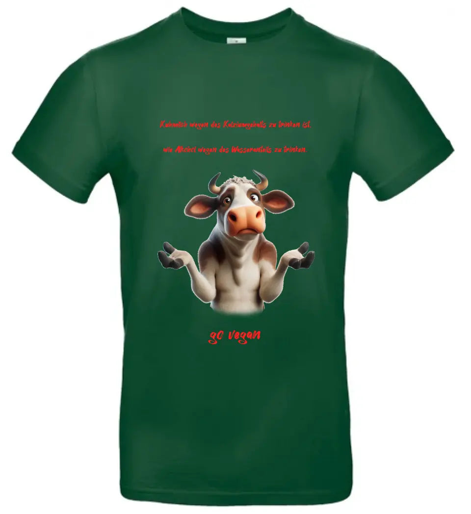 Männer Basic T-Shirt 2 * Kuhmilch * personalisierbar