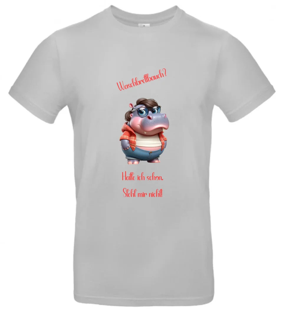 Männer Basic T Shirt 2 * Waschbrettbauch * personalisierbar