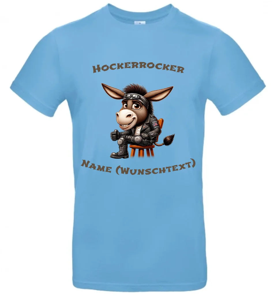 Männer Basic T-Shirt * Hockerrocker * personalisierbar