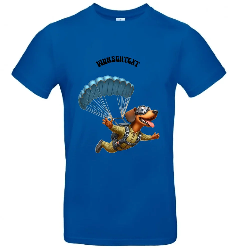 Männer Basic T-Shirt * Fallschirm * personalisierbar