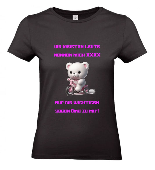 Frauen Basic T Shirt * Oma * personalisierbar