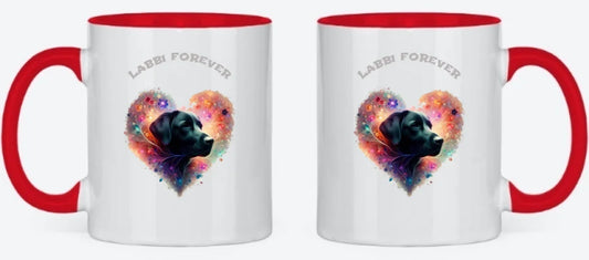 Tasse red beidseitig