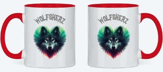 Tasse red beidseitig